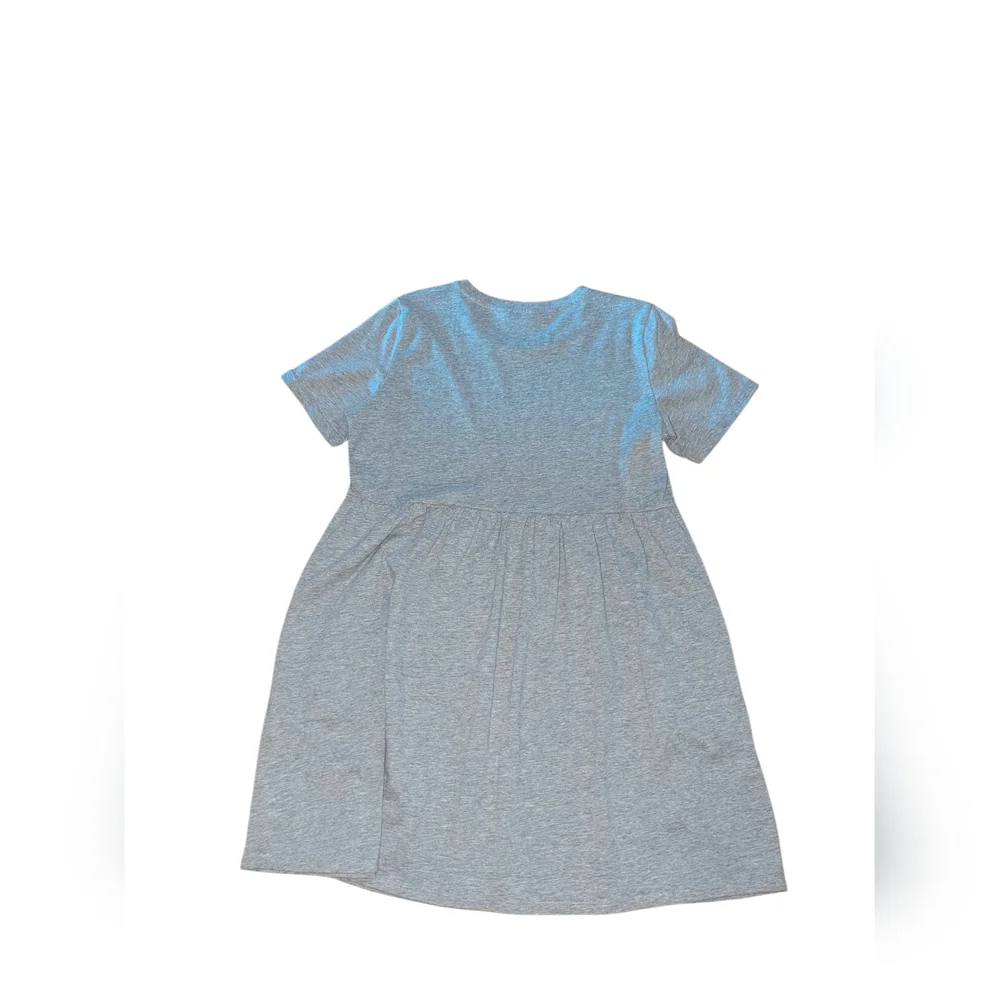 🛍️American Eagle Outfitters Heather Gray Casual Dress With Pockets - Picture 5 of 5